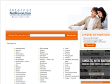 Tablet Screenshot of netrevolution.inforapide.com