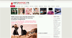 Desktop Screenshot of inforapide.fr